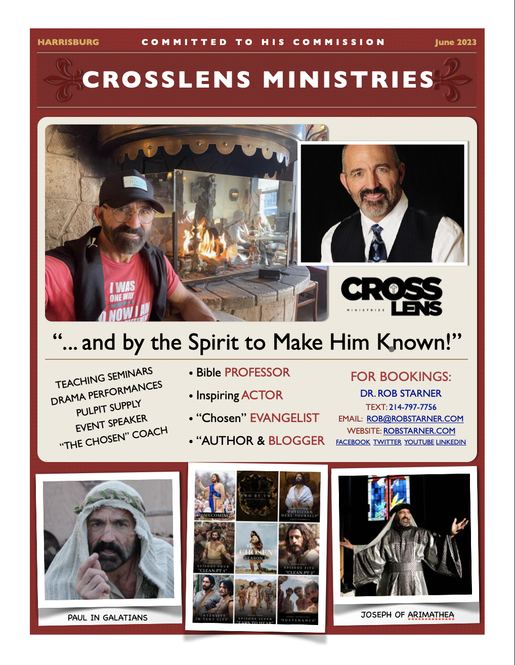 Rob Starner – Connecting "The Chosen" with The Church to Win the World ...